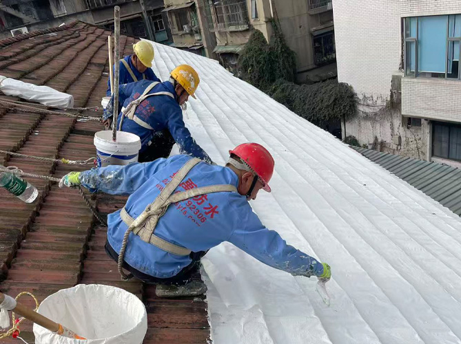 某科研院所成都园区屋面防水建理工程